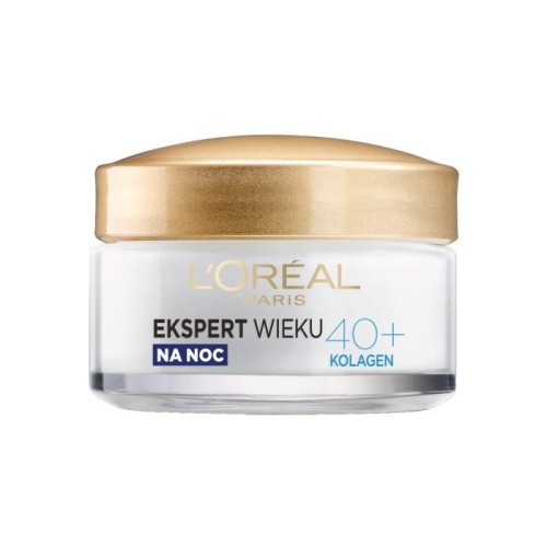 LOREAL Ekspert Wieku 40+ Przeciwzmarszczkowy Krem nawilżający na noc 50 ml