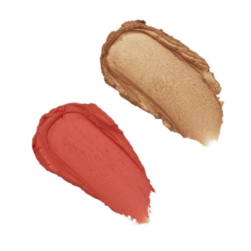 REVOLUTION Blush &amp; Highlight Stick Róż i Rozświetlacz w sztyfcie Coral Dew 4.3g