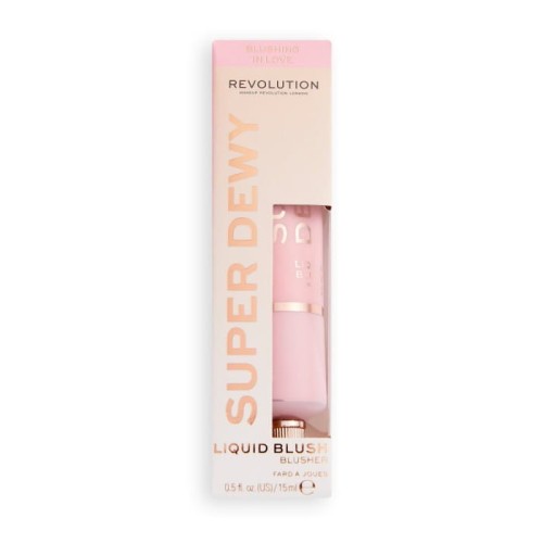 REVOLUTION Super Dewy Róż w płynie  Blushing in Love 15ml