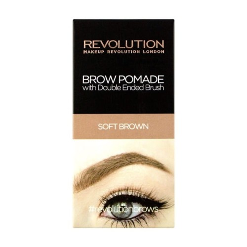 REVOLUTION Soft Brown Pomada do brwi