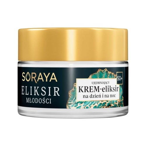 Soraya Eliksir Młodości 50+ Ujędrniający Krem-eliksir na dzień i noc 50ml