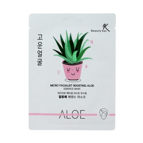 Beauty Kei Maseczka na płacie kojąco-nawilżająca Aloe  1szt