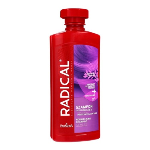 RADICAL Szampon normalizujący do włosów przetłuszczających się 400 ml