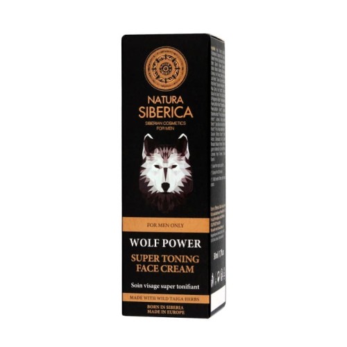 Natura Siberica Men Krem do twarzy Wolf Power Tonizujący 50ml