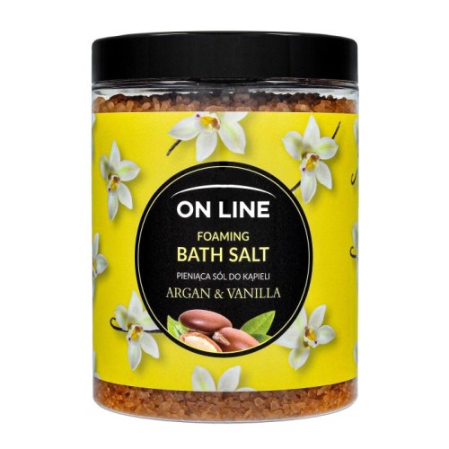 On Line Pieniąca Sól do kąpieli Agran &amp; Vanilla 1200g