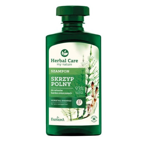 HERBAL CARE Szampon do włosów bardzo zniszczonych Skrzyp Polny 330 ml
