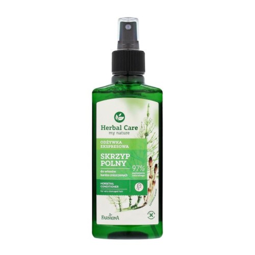HERBAL CARE Odżywka ekspresowa do włosów bardzo zniszczonych w sprayu Skrzyp Polny 200 ml