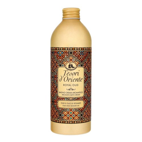 TESORI D`ORIENTE Kremowy płyn do kąpieli Royal Oud Dello Yemen 500 ml