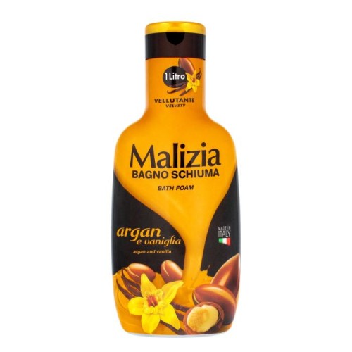 MALIZIA Płyn do kąpieli Argan &amp; Wanilia 1000 ml