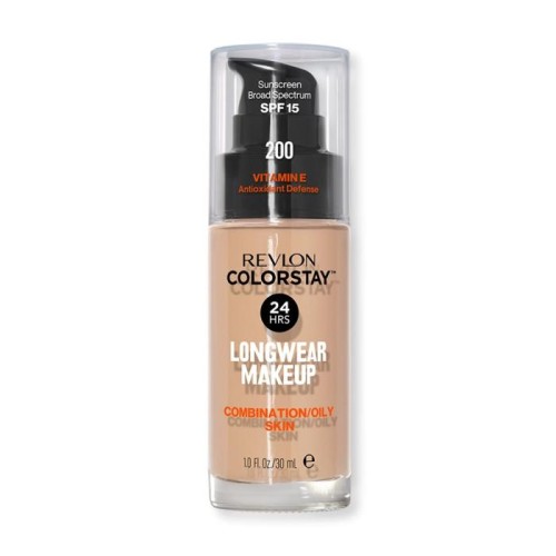 Revlon Colorstay 24H Longwear Podkład kryjąco-matujący nr 200 Nude - cera mieszana i tłusta 30ml