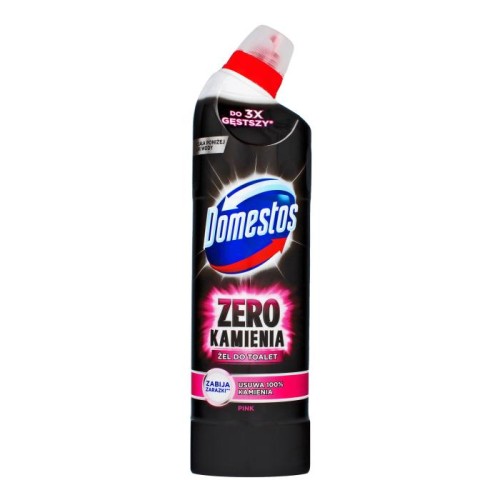 Domestos Zero Kamienia Żel do toalet Pink 750 ml