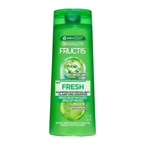 GARNIER Fructis Fresh Szampon do włosów oczyszczający 400 ml