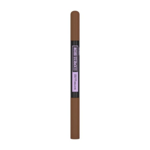 MAYBELLINE Express Brow Satin Duo Dwustronna Kredka do brwi nr 02 Medium Brown 1szt