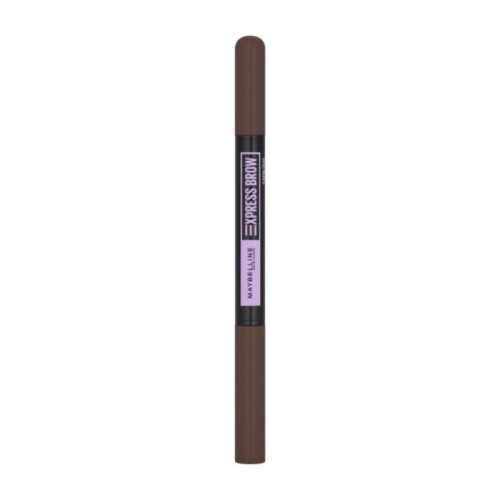 MAYBELLINE Express Brow Satin Duo Dwustronna Kredka do brwi nr 04 Dark Brown 1szt