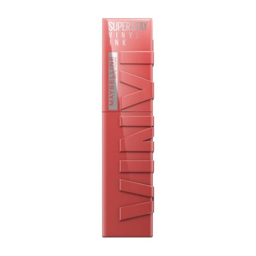 MAYBELLINE Super Stay Vinyl Ink Winylowa Pomadka w płynie nr 15 Peachy 4.2ml