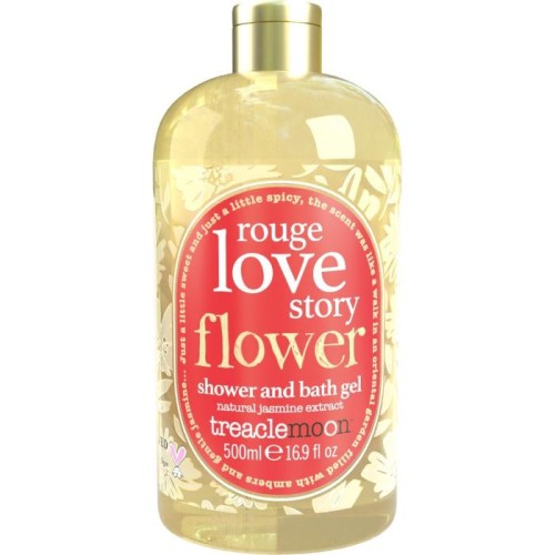 TREACLEMOON Rouge Love Story Żel i płyn do kąpieli 500 ml