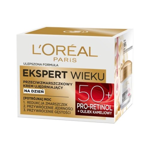 LOREAL Ekspert Wieku 50+ Przeciwzmarszczkowy Krem liftingujący na dzień SPF20 50 ml