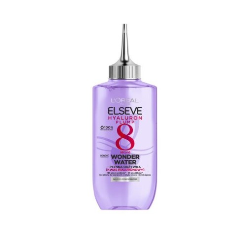 LOREAL ELSEVE Hyaluron Plump Płynna Odżywka z kwasem hialuronowym do włosów odwodnionych 200 ml
