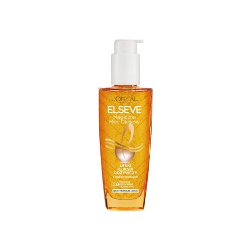 LOREAL ELSEVE Magiczna Moc Olejków Lekki Eliksir odżywczy z olejkiem kokosowym do włosów normalnych i suchych 100 ml