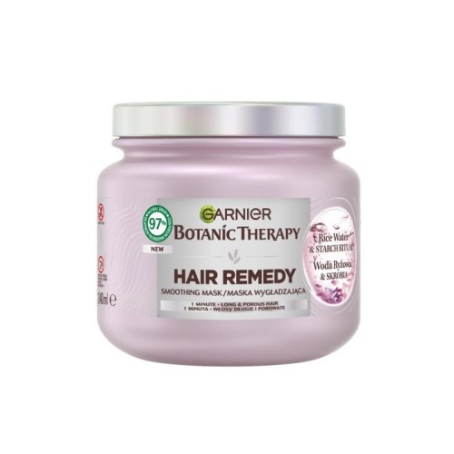 GARNIER Botanic Therapy Maska do włosów długich Replumping Rise Water &amp; Starch (woda ryżowa i skrobia) 340 ml