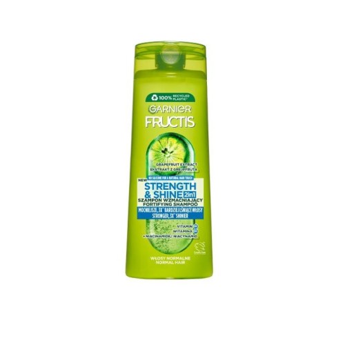 GARNIER Fructis Siła i Blask 2w1 Szampon do włosów normalnych 400 ml