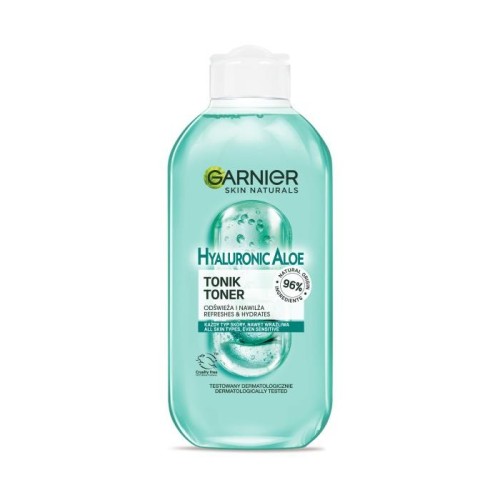 GARNIER Skin Naturals Hyaluronic Aloe Tonik odświeżający 200 ml