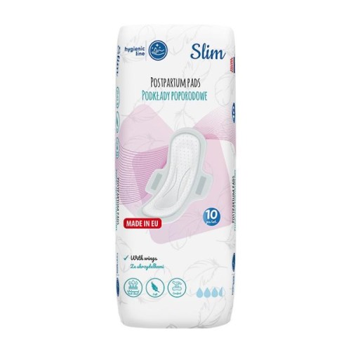 AKUKU Podpaski poporodowe Slim (a0069) 1 op. - 10 szt