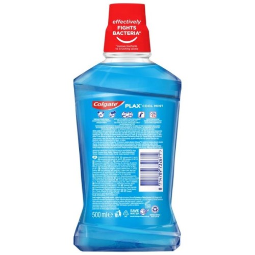 COLGATE Plax Płyn do płukania jamy ustnej Cool Mint 500ml