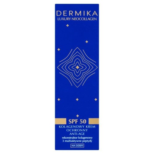 DERMIKA Luxury Neocollagen Kolagenowy krem ochronny Anti-Age na dzień SPF50 50 ml