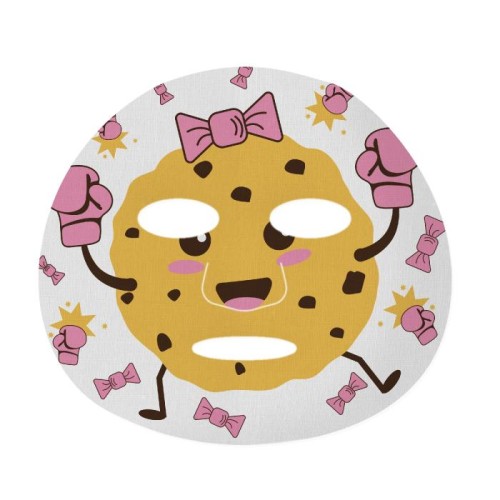 FACE FACTS Printed Maseczka w płachcie regenerująca – Tough Cookie 20 ml
