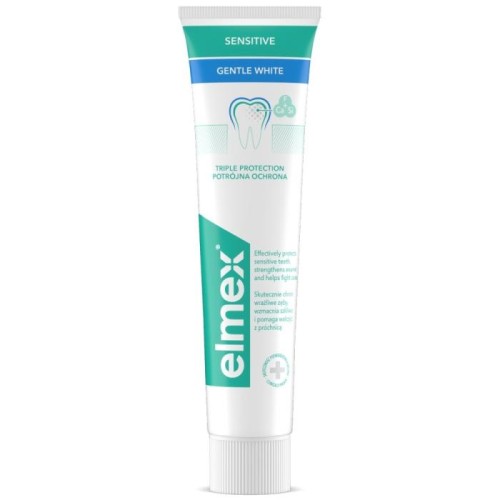 ELMEX Sensitive Gentle White Pasta do zębów 75 ml
