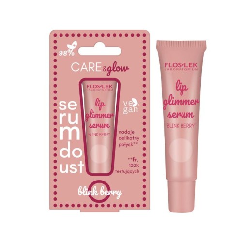 FLOSLEK Glimmer Serum do ust Blink Berry 14 g