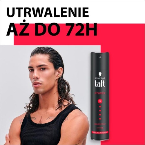 TAFT Power Lakier do włosów wzmacniający 5 Ultramocny 250 ml