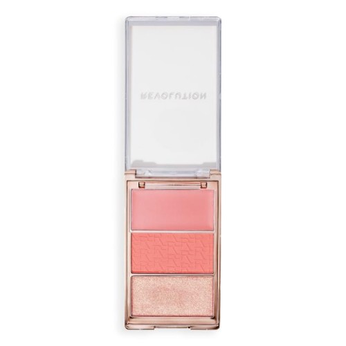 REVOLUTION Paleta różów do policzków Icon Palette Authentic Peach