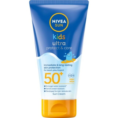 NIVEA SUN Kids Ultra Protect &amp; Care Balsam ochronny do opalania dla dzieci SPF 50+ 150 ml