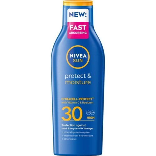 NIVEA SUN Protect &amp; Moisture Balsam nawilżający do opalania SPF30 200 ml