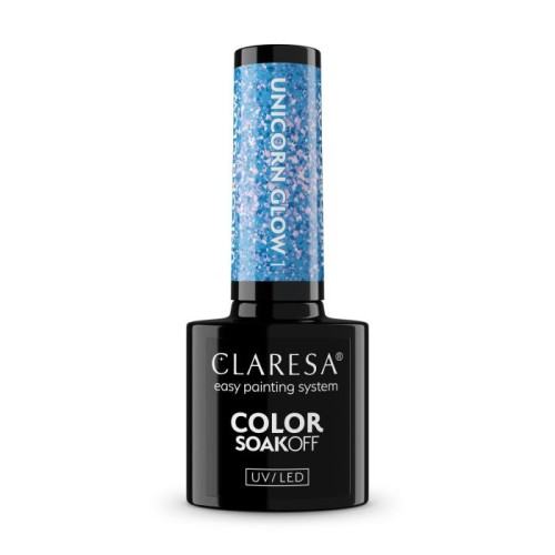 CLARESA N Lakier hybrydowy Unicorn Glow 01 5 g