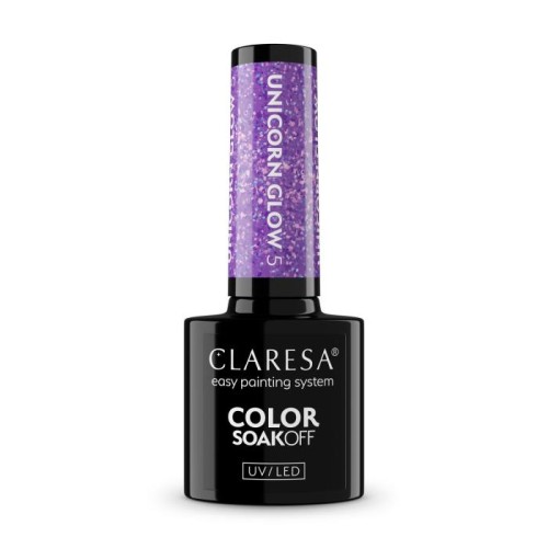 CLARESA N Lakier hybrydowy Unicorn Glow 05 5 g