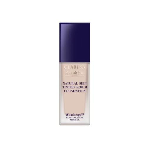 CLARESA Natural Skin Tinted Serum Foundation Podkład-serum z naturalnym wykończeniem 0N Fair Neutral 32 ml