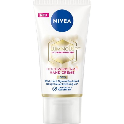 NIVEA LUMINOUS630® Krem do rąk przeciw przebarwieniom 50 ml