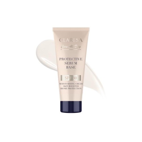 CLARESA Protective Serum Base Nawilżająca serum baza do twarzy z filtrem SPF 30 30 ml