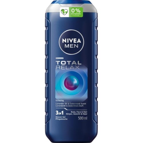NIVEA Men Total Relax Żel pod prysznic dla mężczyzn 500 ml