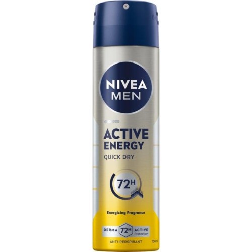 NIVEA DEO Spray męski ACTIVE ENERGY 95663 new