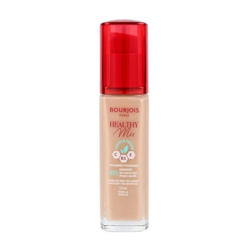 Bourjois Podkład do twarzy Healthy Mix Clean&amp;Vegan - nr 52W Vanilla  30ml
