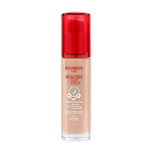 Bourjois Podkład do twarzy Healthy Mix Clean&amp;Vegan - nr 52.5C Rose Beige  30ml