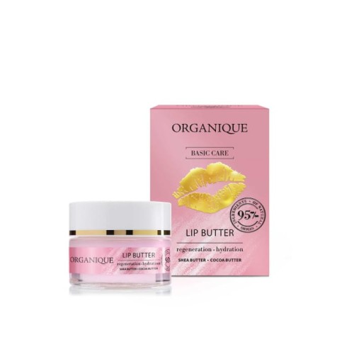 ORGANIQUE Basic Care Masło do ust regenerująco-nawilżające 15 ml
