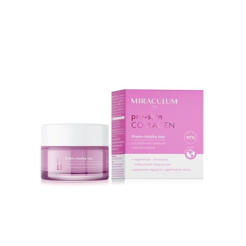 Miraculum Collagen Pro-Skin Krem-maska do twarzy na noc 50ml
