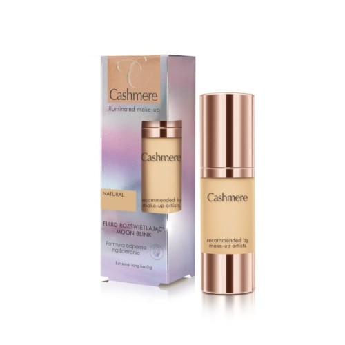 CASHMERE Illuminated Make-Up Fluid rozświetlający Natural 30 ml