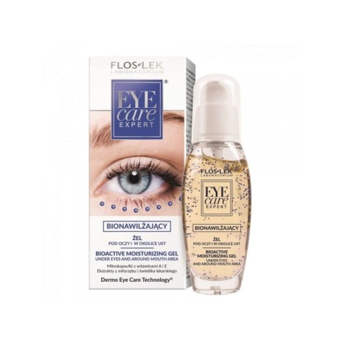 FLOSLEK Oczy EYE CARE EXPERT® Bionawilżający żel pod oczy i w okolice ust 30 ml