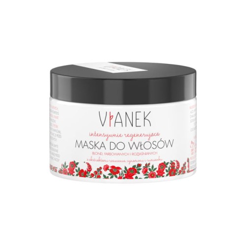 VIANEK Intensywnie regenerująca maska do włosów blond, farbowanych, rozjaśnianych